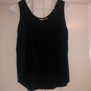 Black tank top